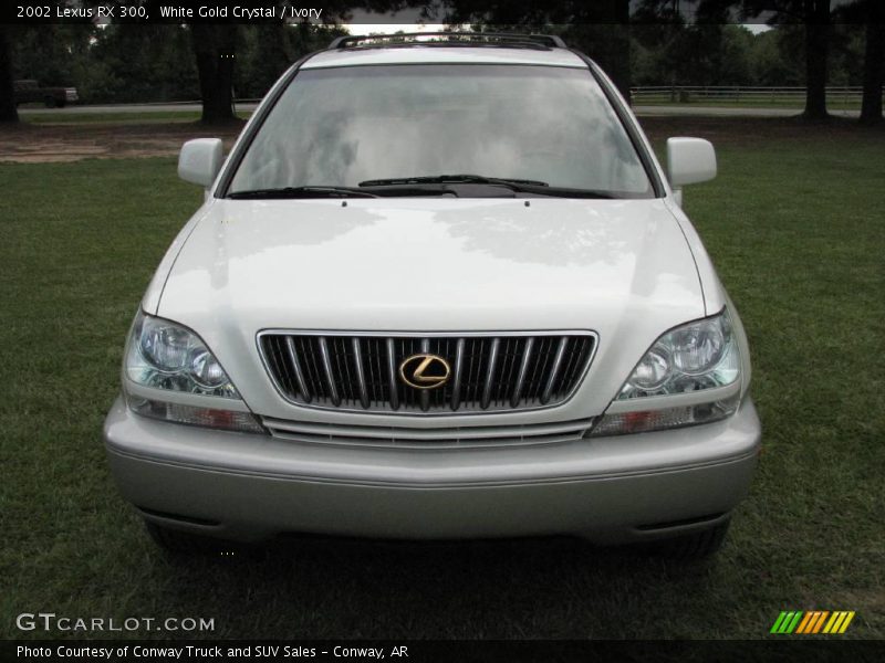 White Gold Crystal / Ivory 2002 Lexus RX 300