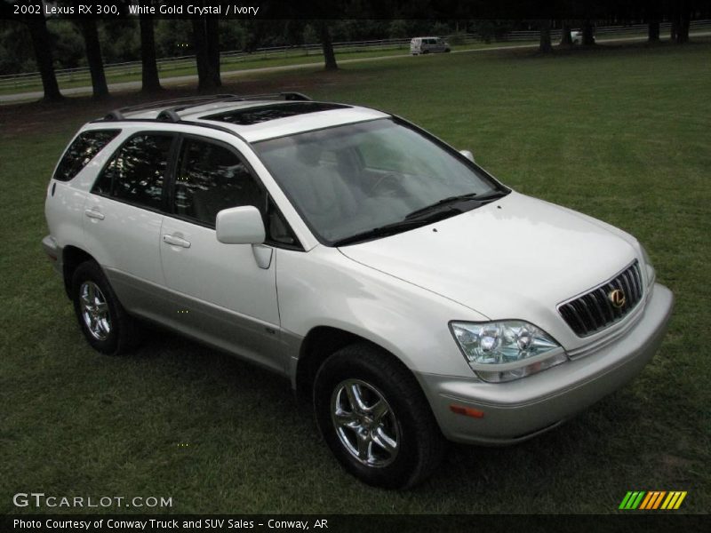 White Gold Crystal / Ivory 2002 Lexus RX 300