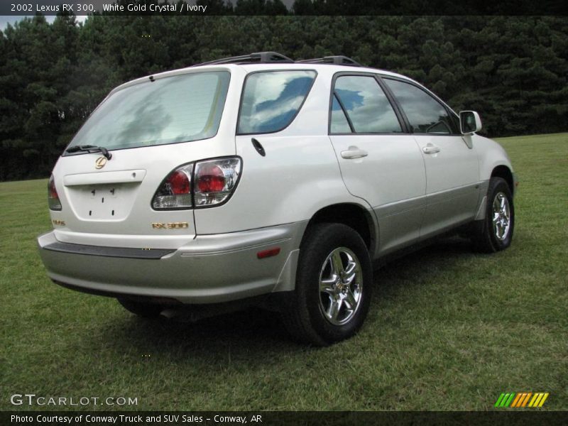 White Gold Crystal / Ivory 2002 Lexus RX 300