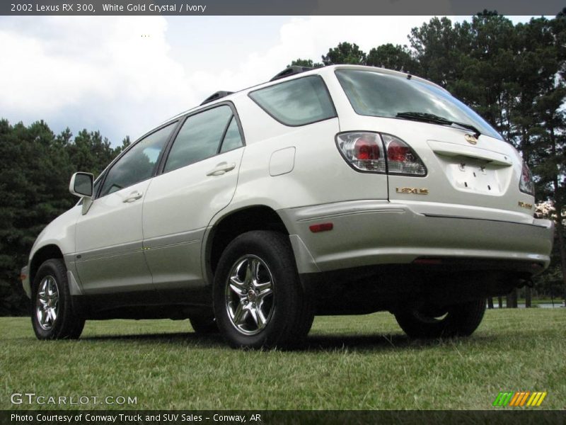 White Gold Crystal / Ivory 2002 Lexus RX 300
