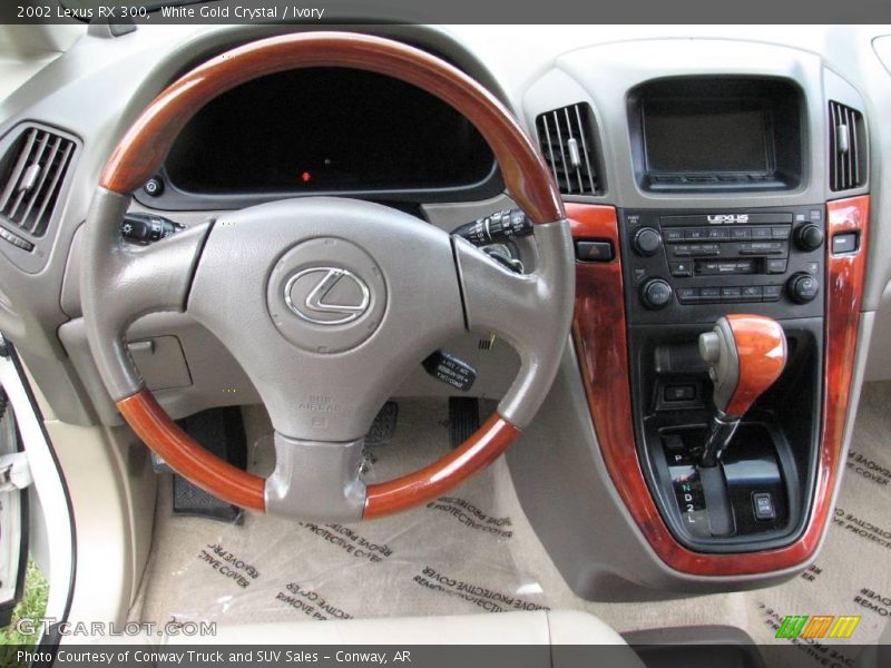 White Gold Crystal / Ivory 2002 Lexus RX 300