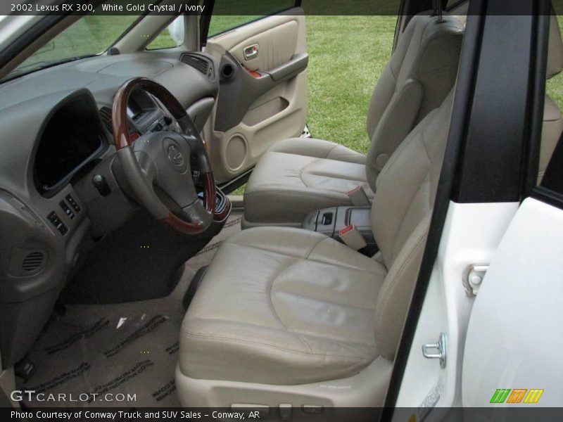 White Gold Crystal / Ivory 2002 Lexus RX 300
