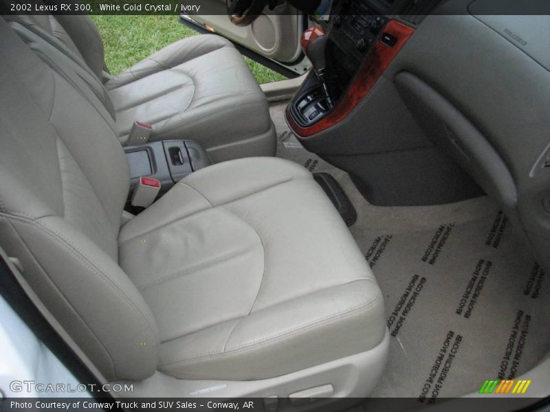 White Gold Crystal / Ivory 2002 Lexus RX 300