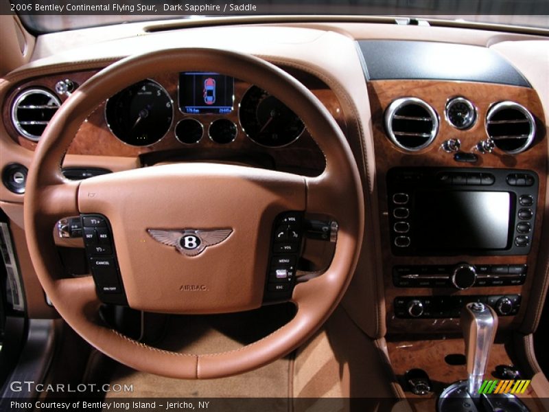 Dark Sapphire / Saddle 2006 Bentley Continental Flying Spur