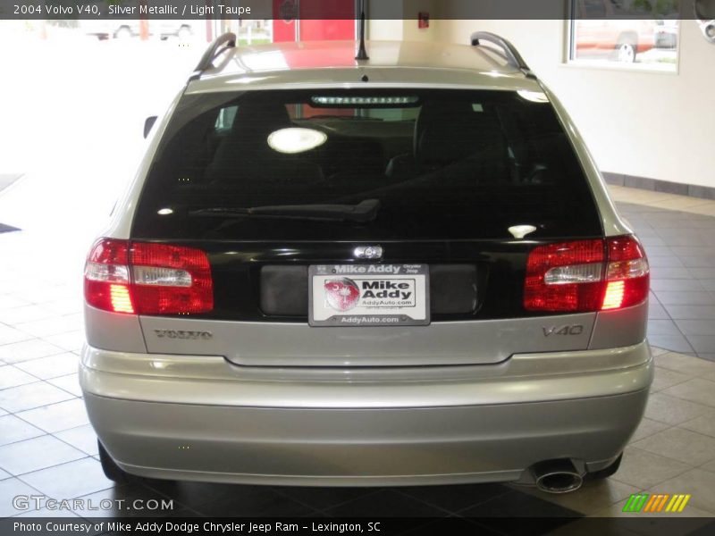 Silver Metallic / Light Taupe 2004 Volvo V40