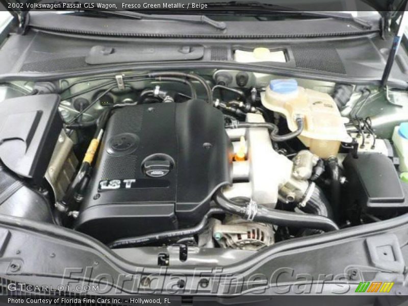 Fresco Green Metallic / Beige 2002 Volkswagen Passat GLS Wagon