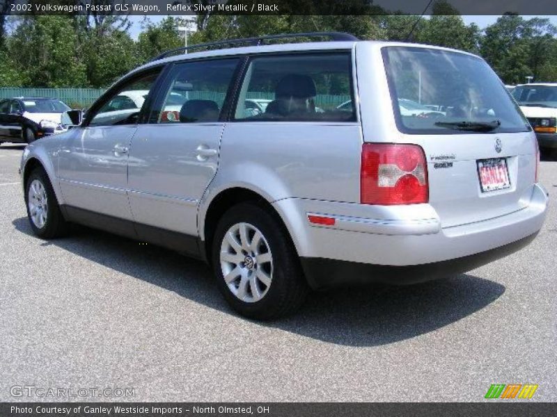 Reflex Silver Metallic / Black 2002 Volkswagen Passat GLS Wagon