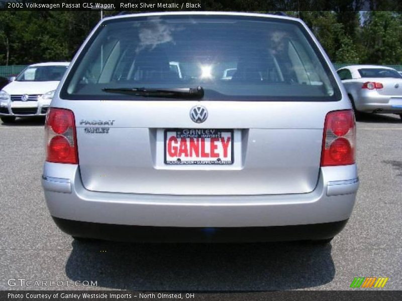 Reflex Silver Metallic / Black 2002 Volkswagen Passat GLS Wagon
