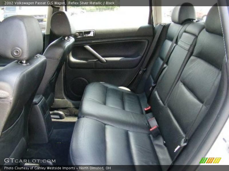 Reflex Silver Metallic / Black 2002 Volkswagen Passat GLS Wagon