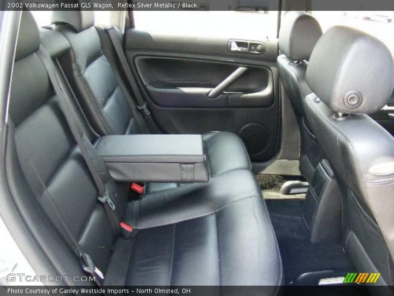 Reflex Silver Metallic / Black 2002 Volkswagen Passat GLS Wagon