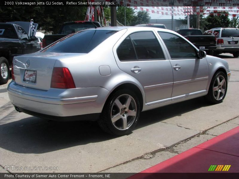 Reflex Silver Metallic / Black 2003 Volkswagen Jetta GLI Sedan