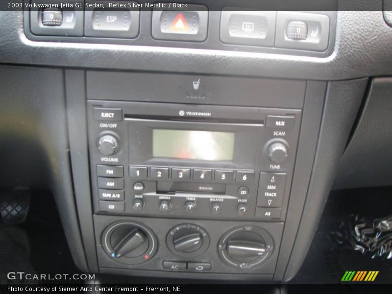 Reflex Silver Metallic / Black 2003 Volkswagen Jetta GLI Sedan