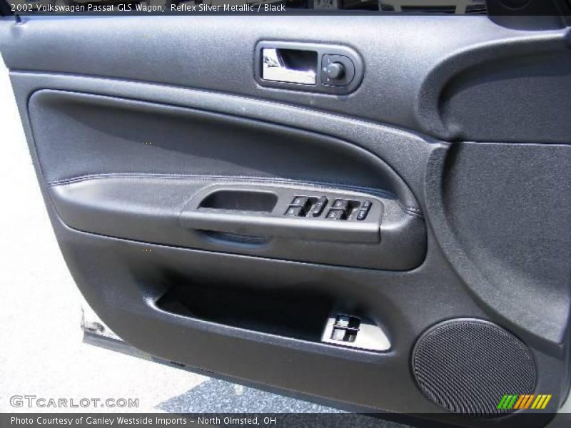 Reflex Silver Metallic / Black 2002 Volkswagen Passat GLS Wagon