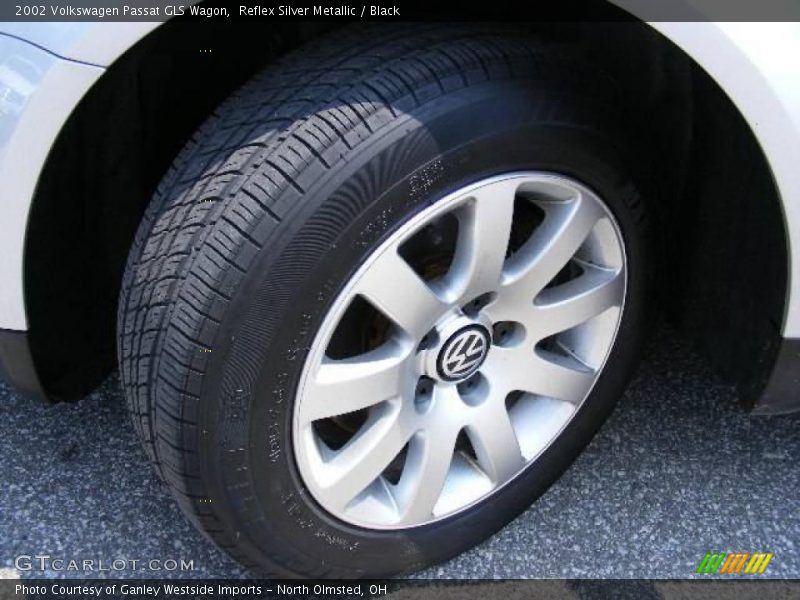 Reflex Silver Metallic / Black 2002 Volkswagen Passat GLS Wagon