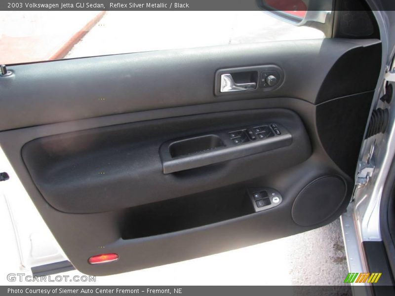 Reflex Silver Metallic / Black 2003 Volkswagen Jetta GLI Sedan