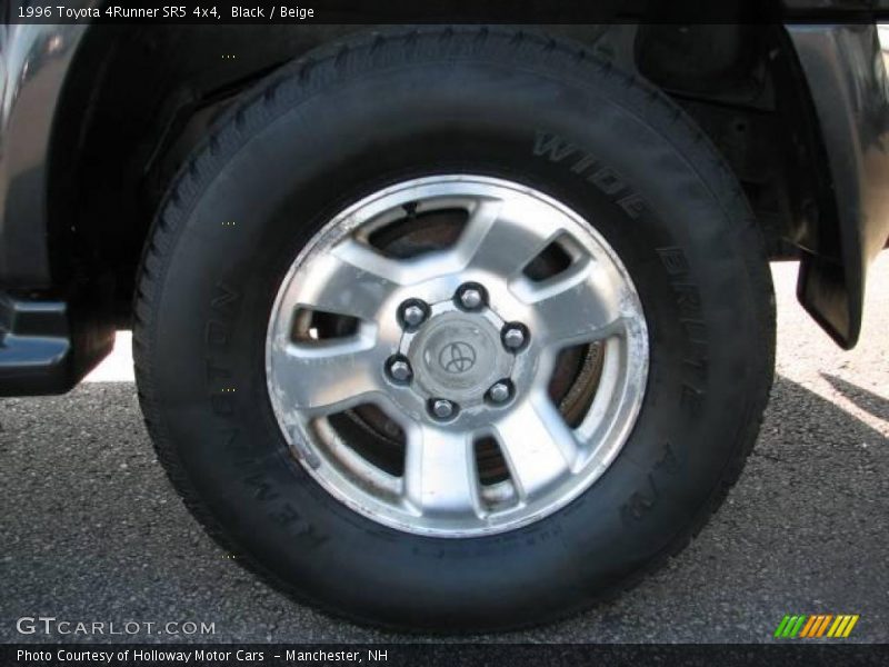 Black / Beige 1996 Toyota 4Runner SR5 4x4