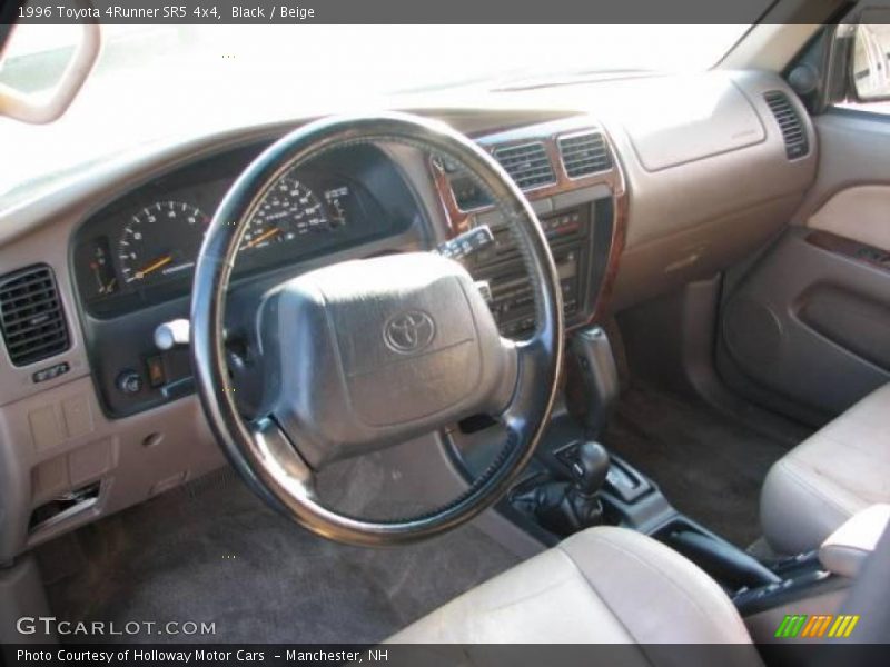 Black / Beige 1996 Toyota 4Runner SR5 4x4