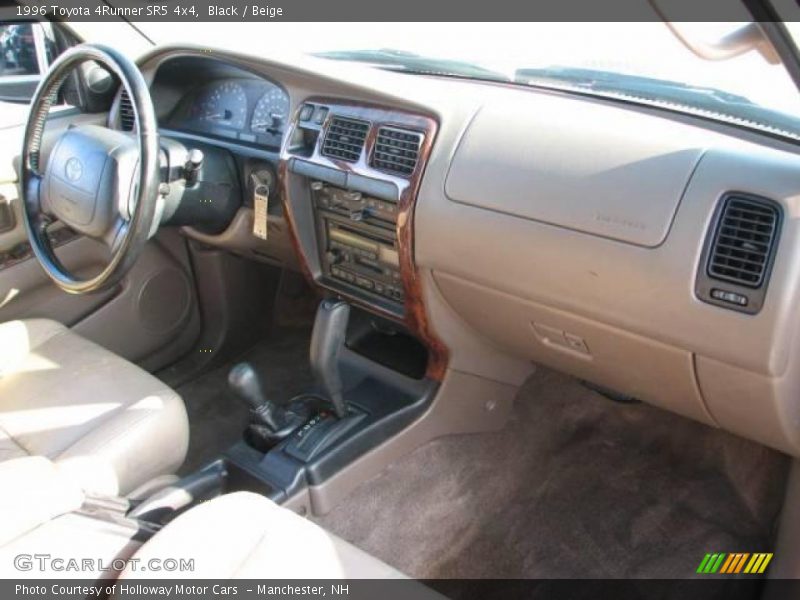 Black / Beige 1996 Toyota 4Runner SR5 4x4