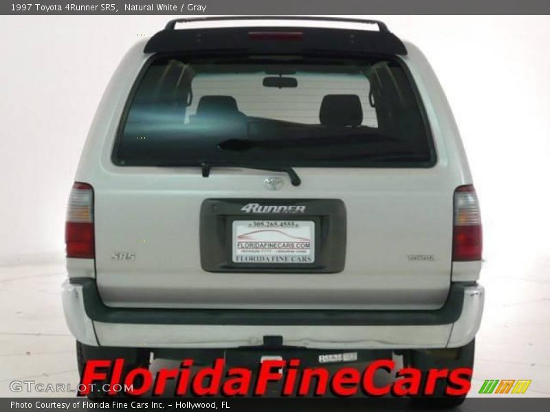 Natural White / Gray 1997 Toyota 4Runner SR5
