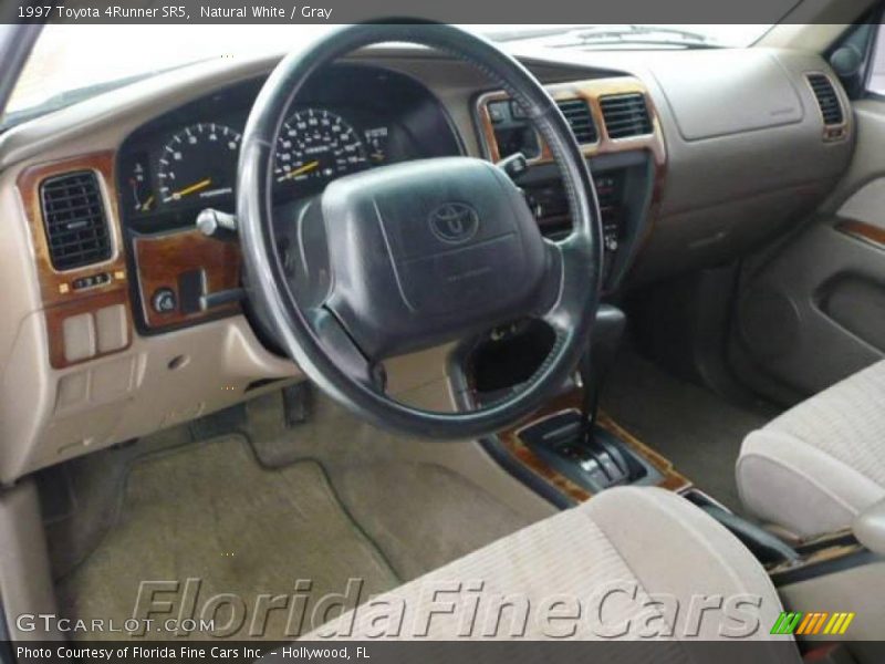 Natural White / Gray 1997 Toyota 4Runner SR5
