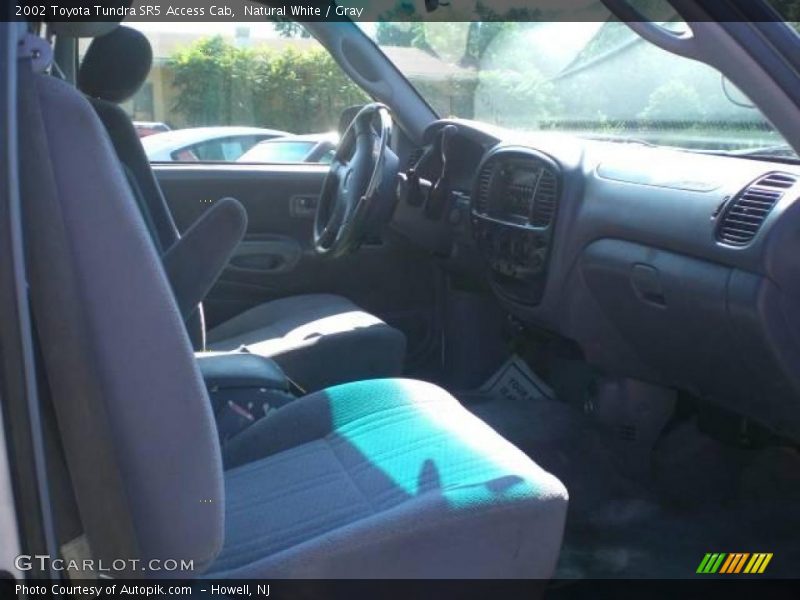 Natural White / Gray 2002 Toyota Tundra SR5 Access Cab