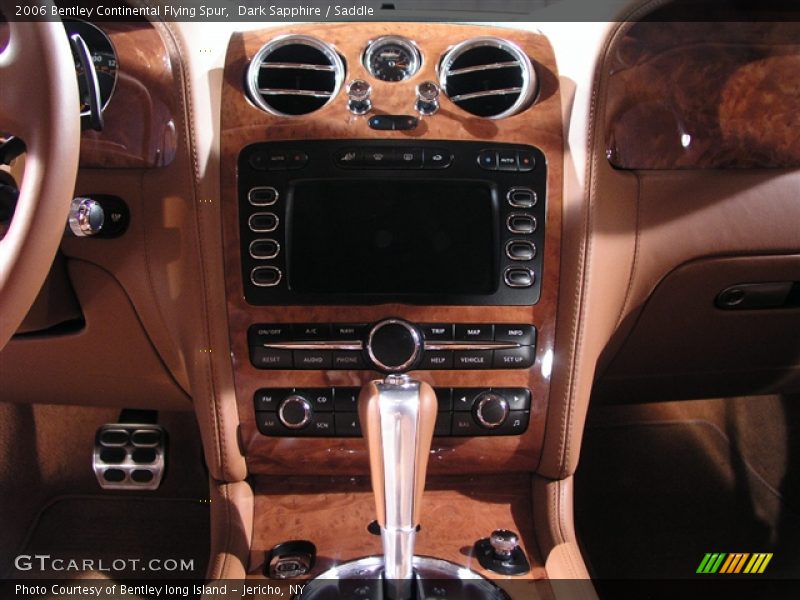 Dark Sapphire / Saddle 2006 Bentley Continental Flying Spur