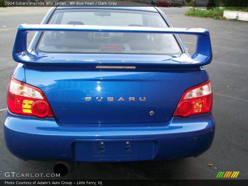 WR Blue Pearl / Dark Gray 2004 Subaru Impreza WRX Sedan
