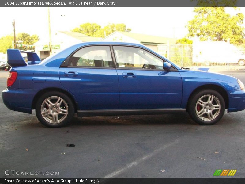 WR Blue Pearl / Dark Gray 2004 Subaru Impreza WRX Sedan