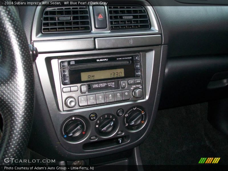 WR Blue Pearl / Dark Gray 2004 Subaru Impreza WRX Sedan
