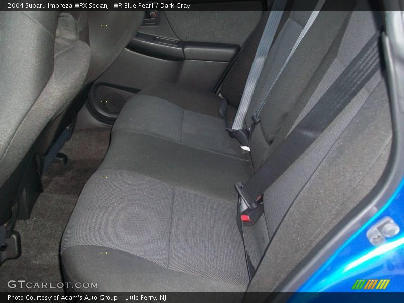WR Blue Pearl / Dark Gray 2004 Subaru Impreza WRX Sedan