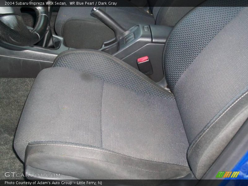 WR Blue Pearl / Dark Gray 2004 Subaru Impreza WRX Sedan