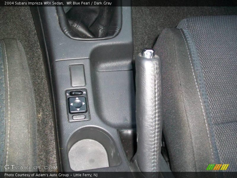 WR Blue Pearl / Dark Gray 2004 Subaru Impreza WRX Sedan