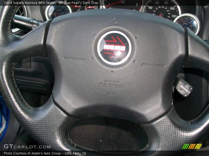 WR Blue Pearl / Dark Gray 2004 Subaru Impreza WRX Sedan