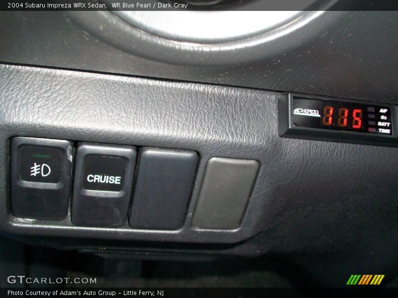 WR Blue Pearl / Dark Gray 2004 Subaru Impreza WRX Sedan