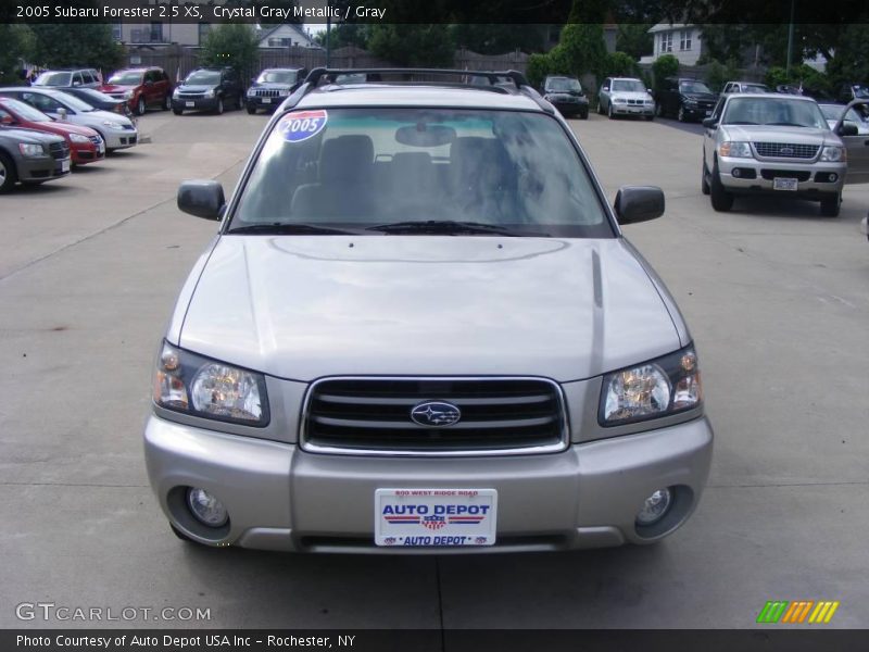 Crystal Gray Metallic / Gray 2005 Subaru Forester 2.5 XS