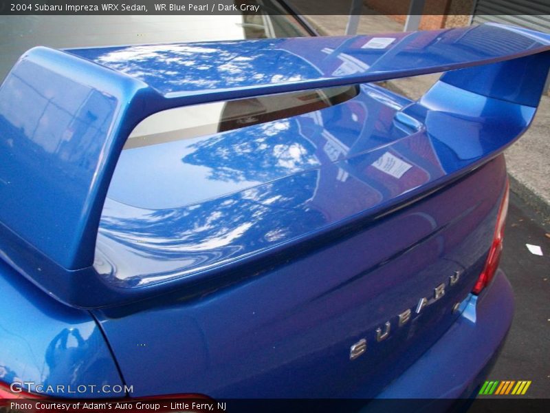 WR Blue Pearl / Dark Gray 2004 Subaru Impreza WRX Sedan