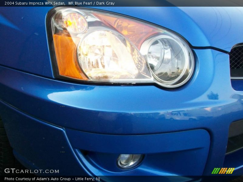 WR Blue Pearl / Dark Gray 2004 Subaru Impreza WRX Sedan