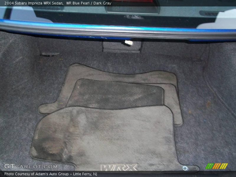 WR Blue Pearl / Dark Gray 2004 Subaru Impreza WRX Sedan