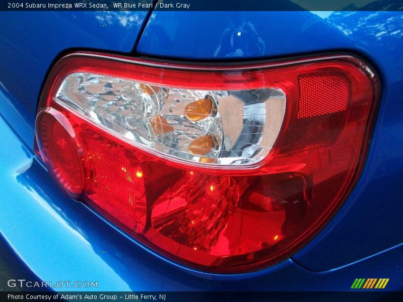WR Blue Pearl / Dark Gray 2004 Subaru Impreza WRX Sedan