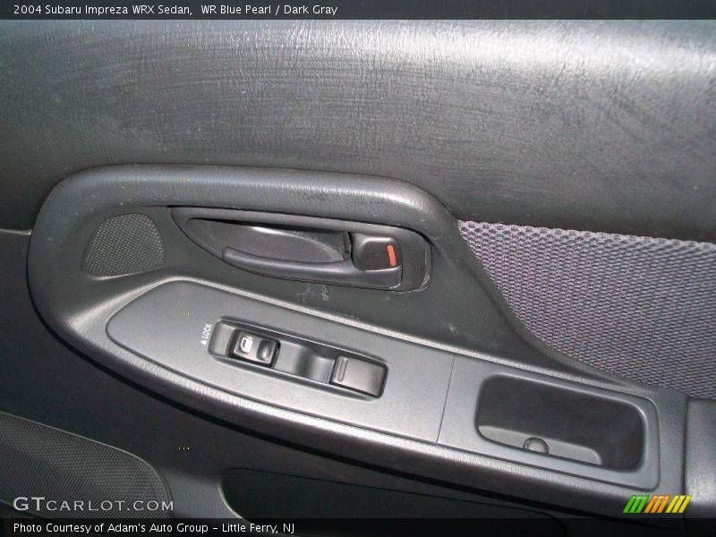 WR Blue Pearl / Dark Gray 2004 Subaru Impreza WRX Sedan