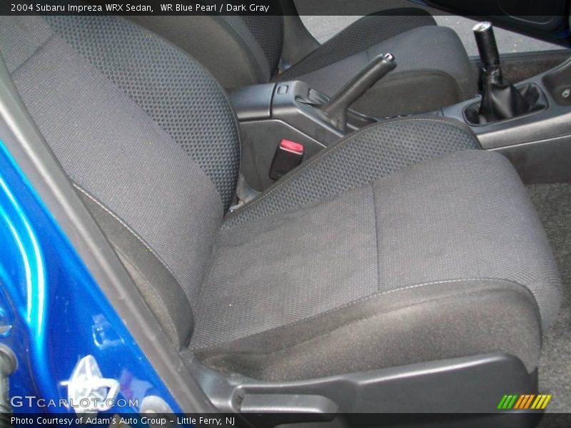 WR Blue Pearl / Dark Gray 2004 Subaru Impreza WRX Sedan
