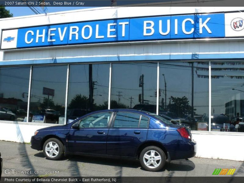 Deep Blue / Gray 2007 Saturn ION 2 Sedan