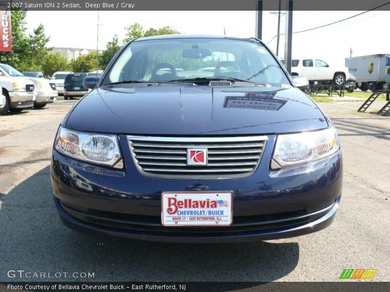 Deep Blue / Gray 2007 Saturn ION 2 Sedan