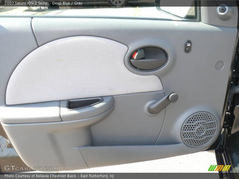 Deep Blue / Gray 2007 Saturn ION 2 Sedan