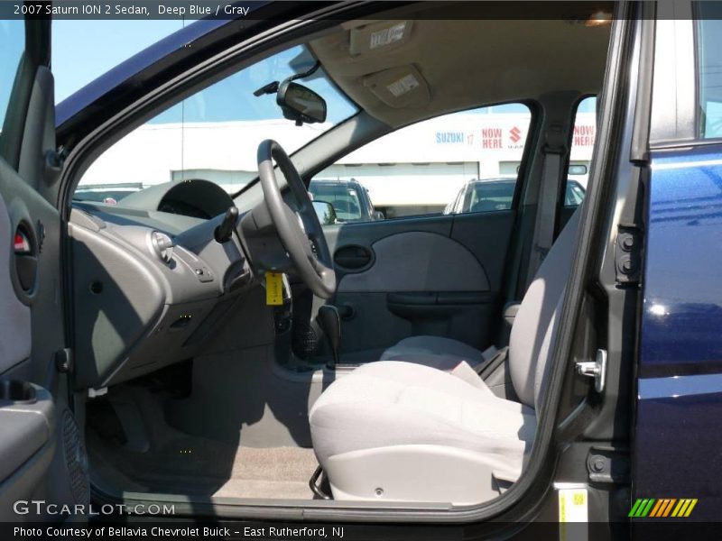 Deep Blue / Gray 2007 Saturn ION 2 Sedan