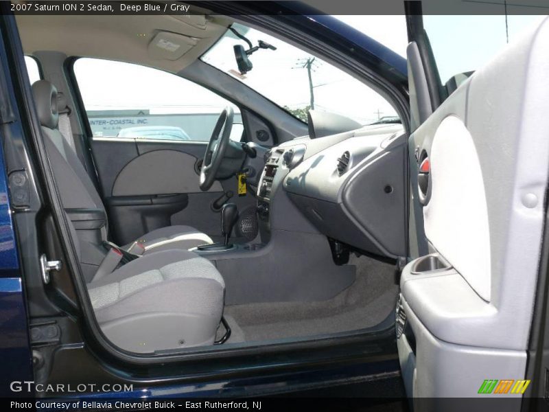 Deep Blue / Gray 2007 Saturn ION 2 Sedan