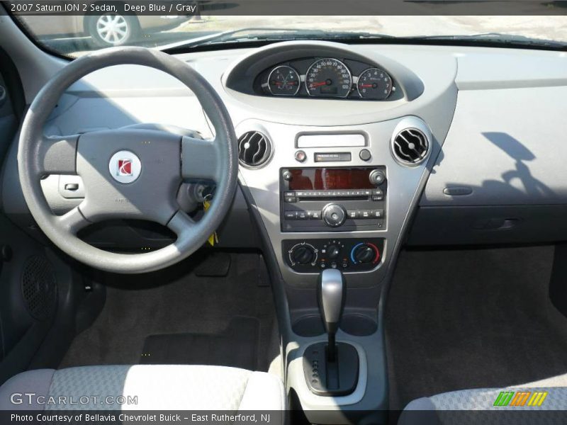 Deep Blue / Gray 2007 Saturn ION 2 Sedan
