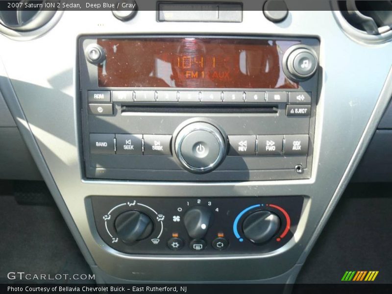 Deep Blue / Gray 2007 Saturn ION 2 Sedan