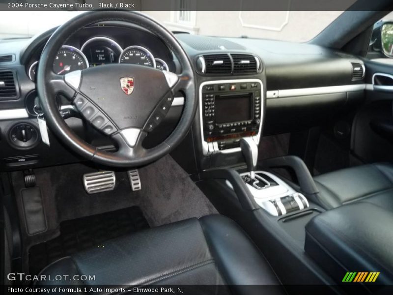 Black / Black 2004 Porsche Cayenne Turbo