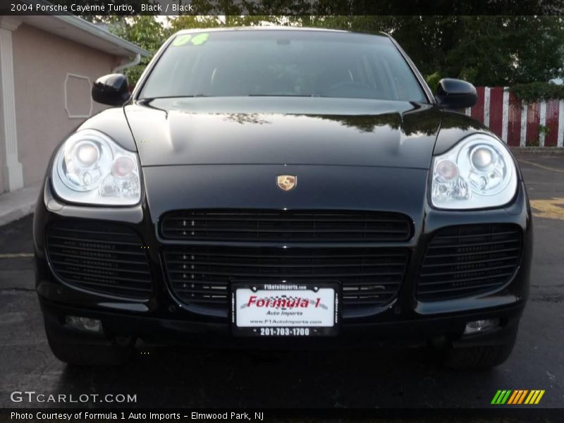Black / Black 2004 Porsche Cayenne Turbo